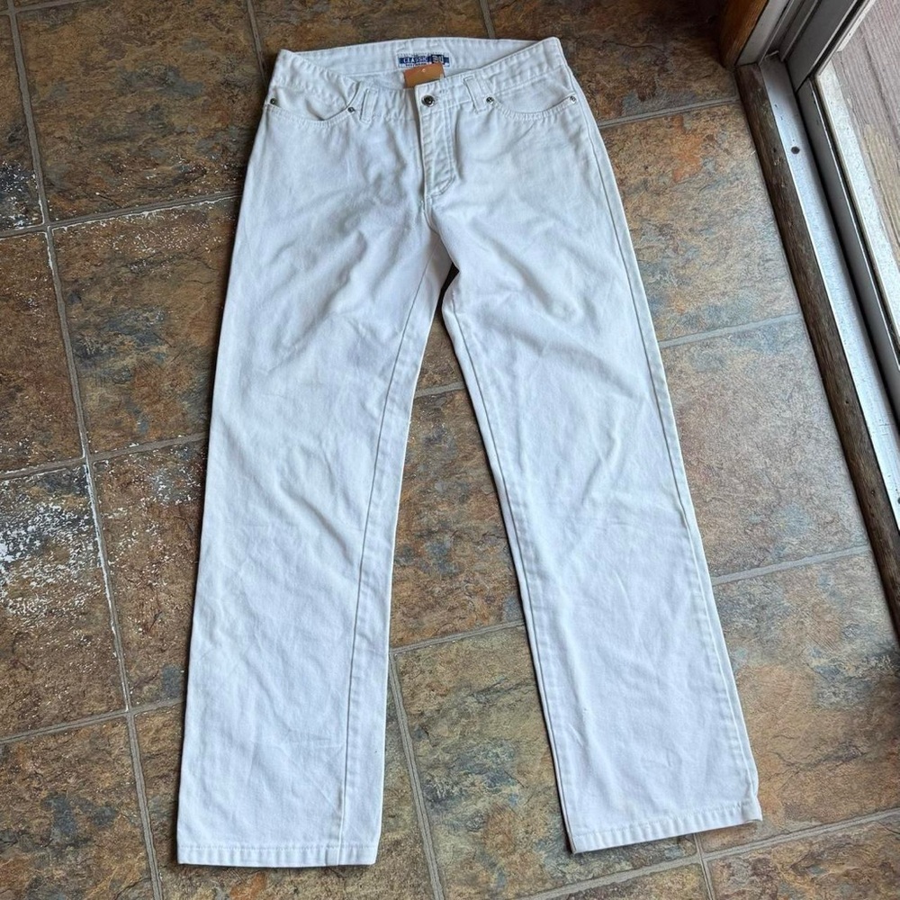 GAP Women's Straight Leg Jeans - Cream